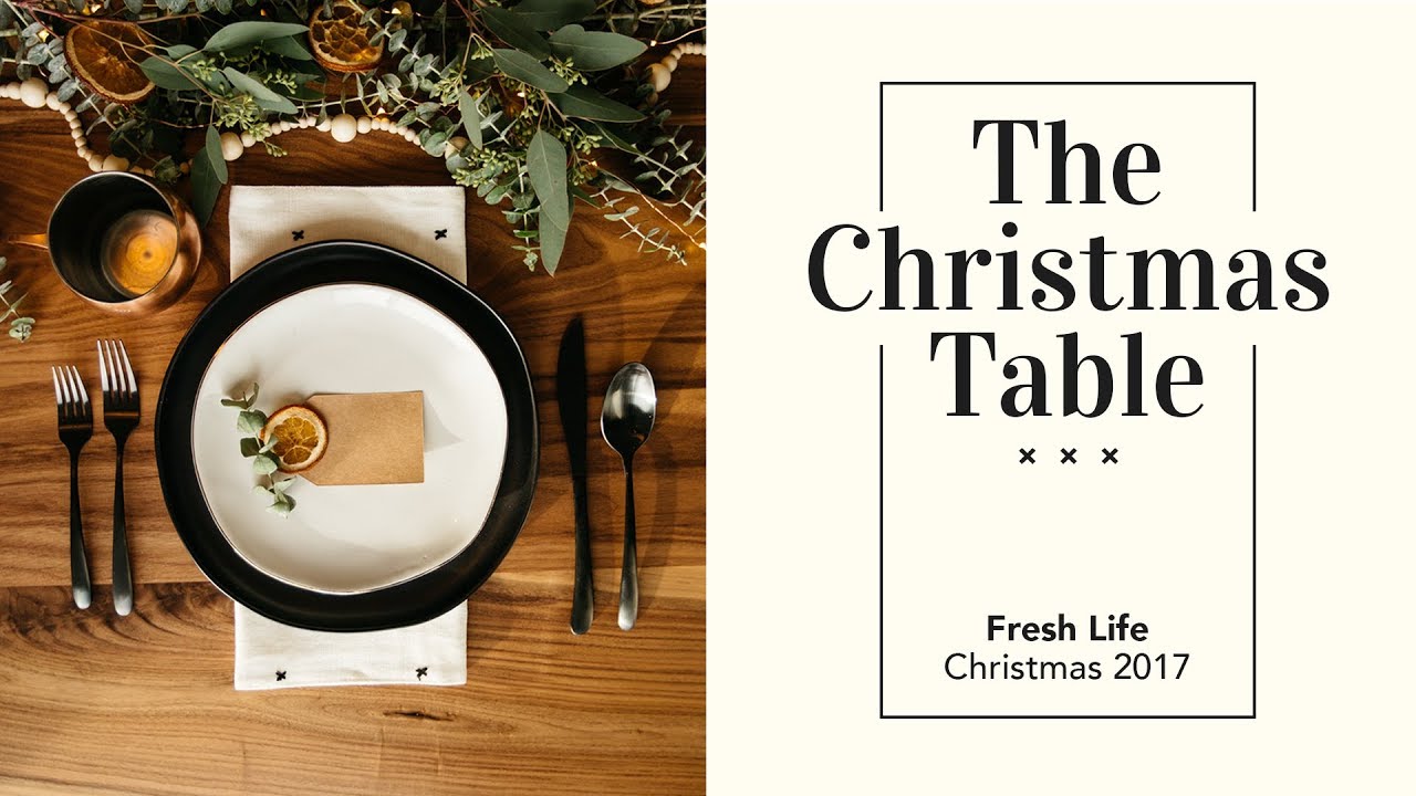 The Christmas Table: David and Mephibosheth