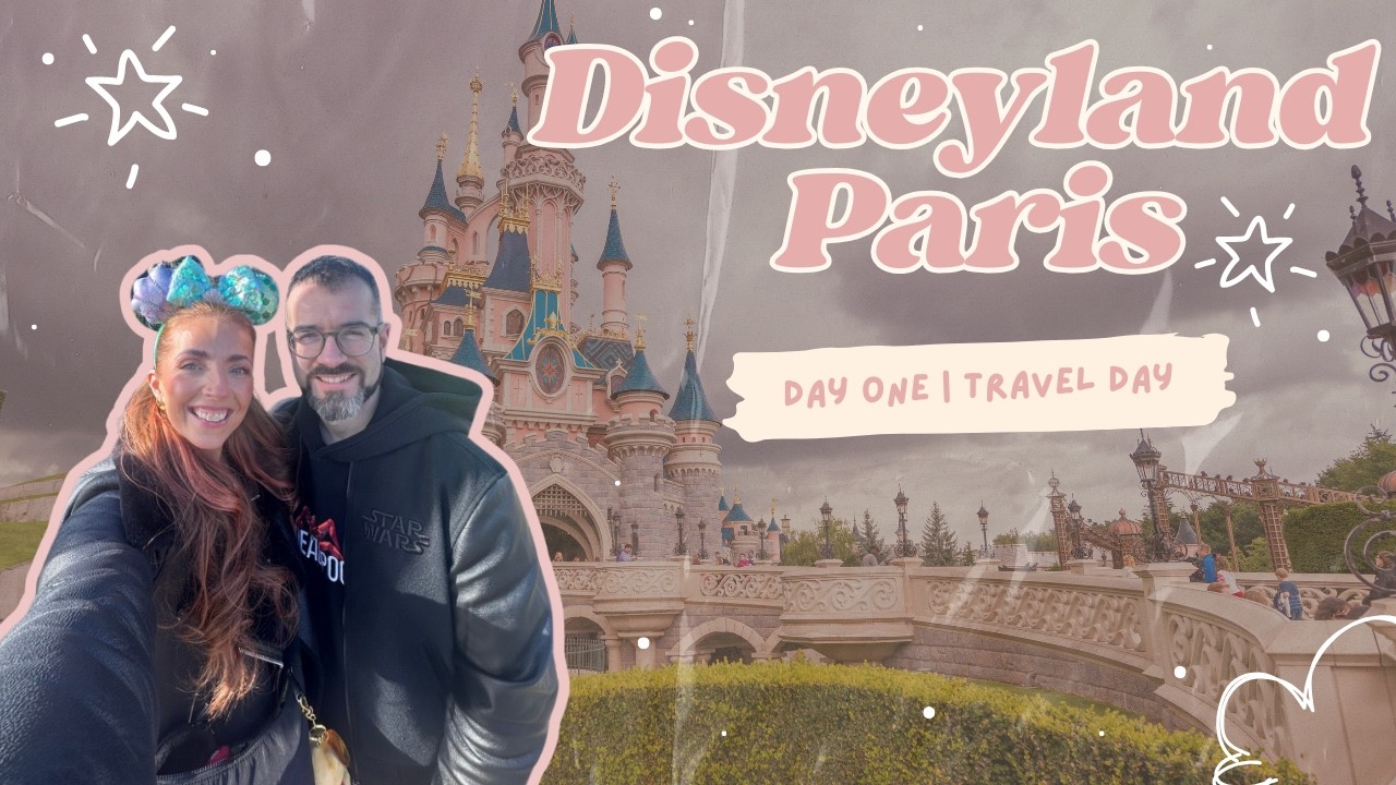 DISNEYLAND PARIS! 🐭🇫🇷✨ | DAY ONE | Travel Day, Newport Bay Club & Some of our Favourite Rides! ✈️🥰✨