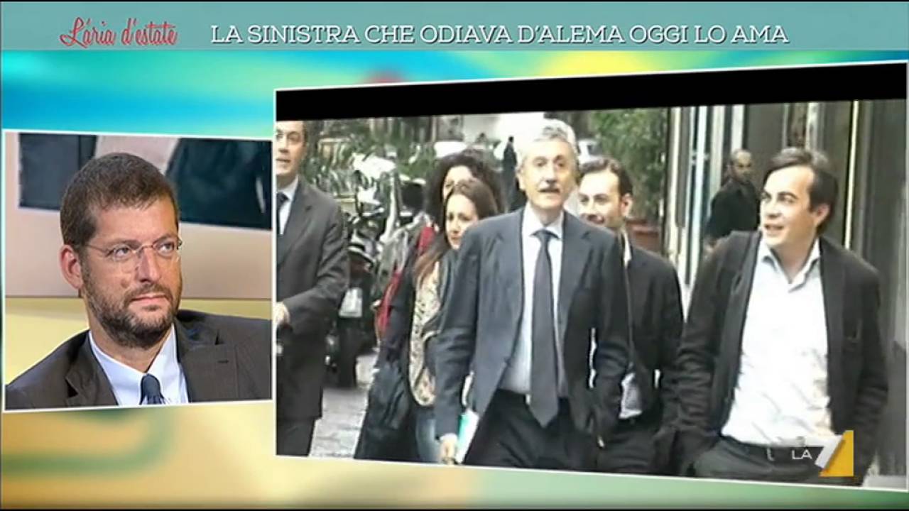 La sinistra che odiava D'Alema oggi lo ama