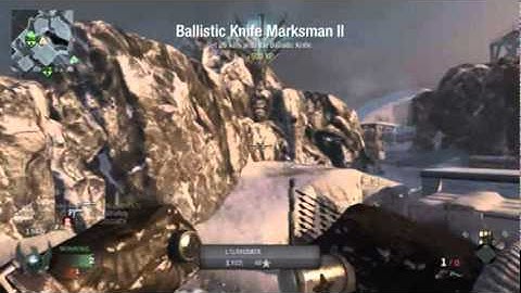 Cross Map Ballistic Knife Headshot BEAST S&D