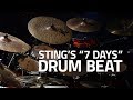 How To Play Sting's "7 Days" Drum Beat - Drum Lesson (Drumeo)