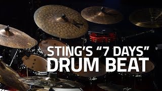 How To Play Sting's "7 Days" Drum Beat - Drum Lesson (Drumeo)