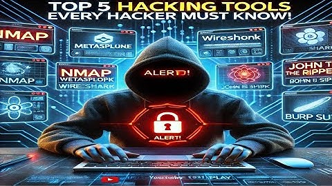 Top 5 Ethical Hacking Tools You Must Know! ⚡ | #CyberSecurity #EthicalHacking #youtube #youtubevideo