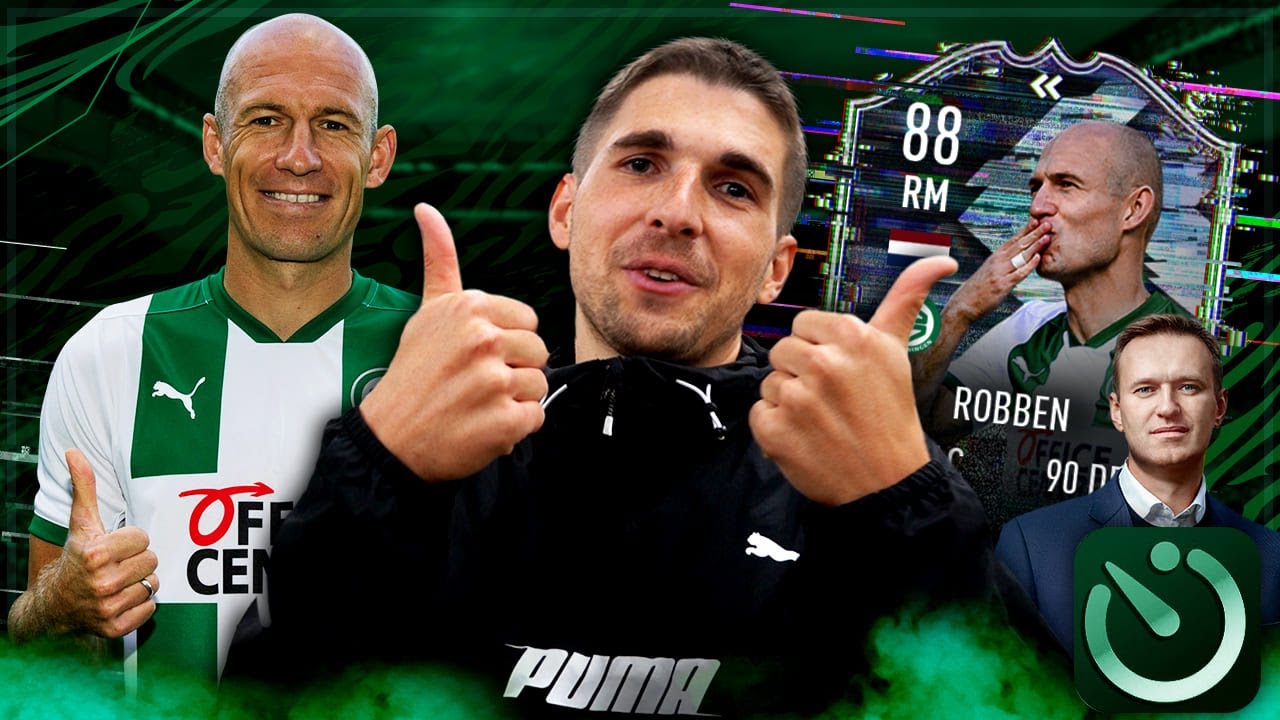 СЫГРАЛ С НАВАЛЬНЫМ В FIFA 21| FLASHBACK РОББЕН В СОСТАВЕ ЗА 5 МИНУТ