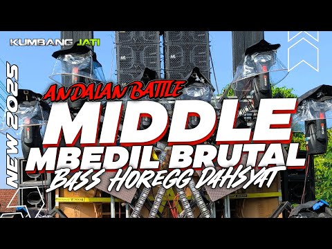 DJ BATTLE MIDDLE MBEDIL BASS TUNG GLIER PADET ULEM • DJ CEK SOUND HOREG MIDDLE NULUP