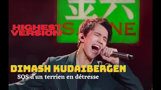 Dimash Kudaibergen sings SOS dun terrien en détresse on The Singer 2017 (Highest Version)