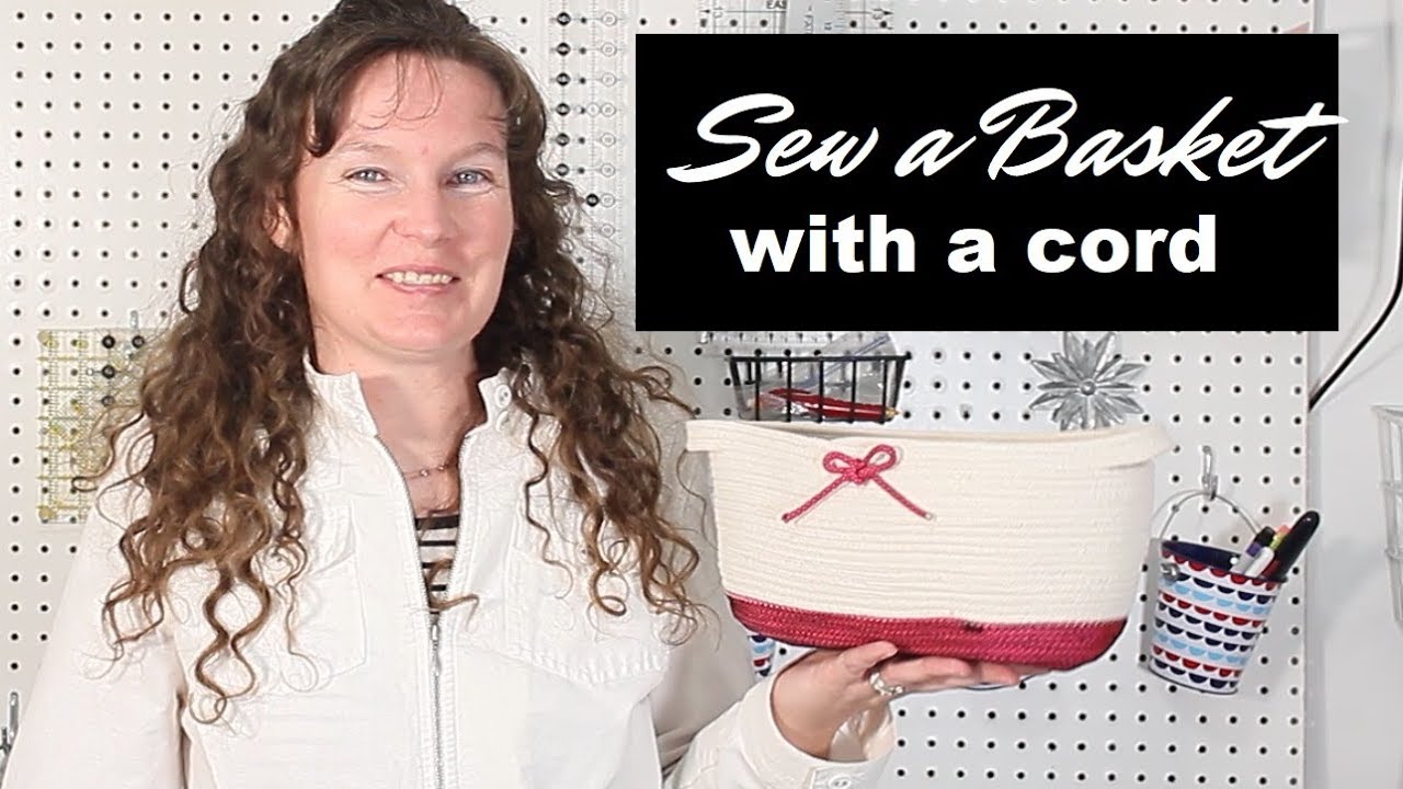 Sew a Basket Easy Project for Any Level of Sewing YouTube