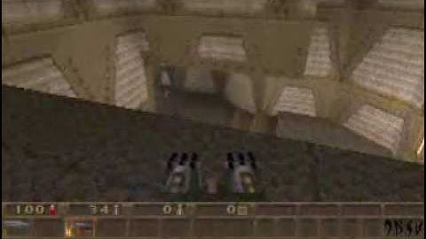 Quake - E1M1 The Slipgate Complex Nightmare Difficulty