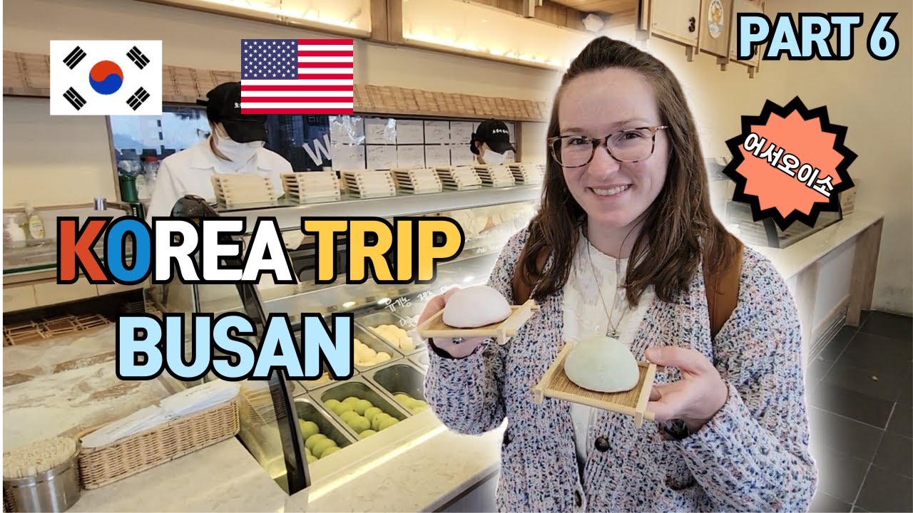 [ SOUTH KOREA VLog ] (Part 6) 미국 며느리와 함께하는 부산 여행! | 스카이캡슐 | 엑스더스카이 | 카카오 뮤지엄