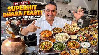 Indias Cleanest Punjabi Dhaba 199 A-1 Thali You Wont Believe