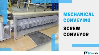 Tubular screw conveyor | Palamatic Process Inc.