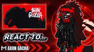 MV Titans React To Shin Godzilla || Gacha Nebula