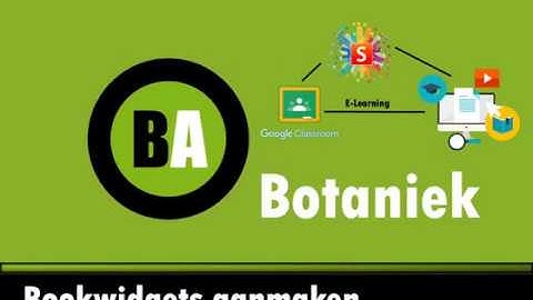 Instructiefilmpje 1 -  bookwidgets aanmaken