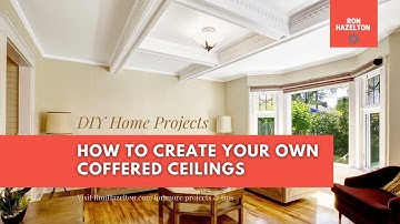 Create Your Own Coffered Ceiling