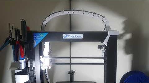 JGAurora A5S (A5) Z-Chain Link - Z-Axis Test at 0 X-Axis