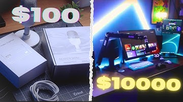 BUILDING A $100 STREAMING SETUP!
