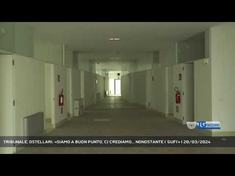 TRIBUNALE, OSTELLARI: «SIAMO A BUON PUNTO, CI CREDIAMO... NONOSTANTE I 'GUFI'» | 20/03/2024