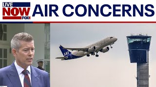 Newark Airport meltdown: Sean Duffy speaks about "old" air traffic control equipment