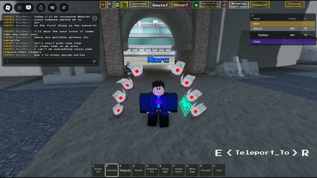 Soul review part 2 Undertale RP Eternal Hope