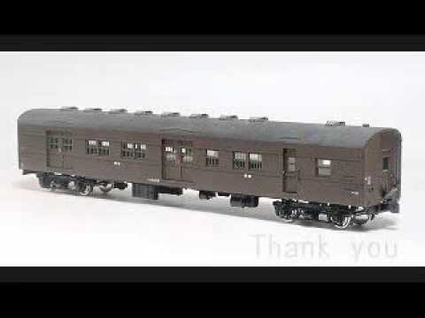 鉄道模型 1 80 16 5mm マニ74 ペーパースクラッチ Youtube