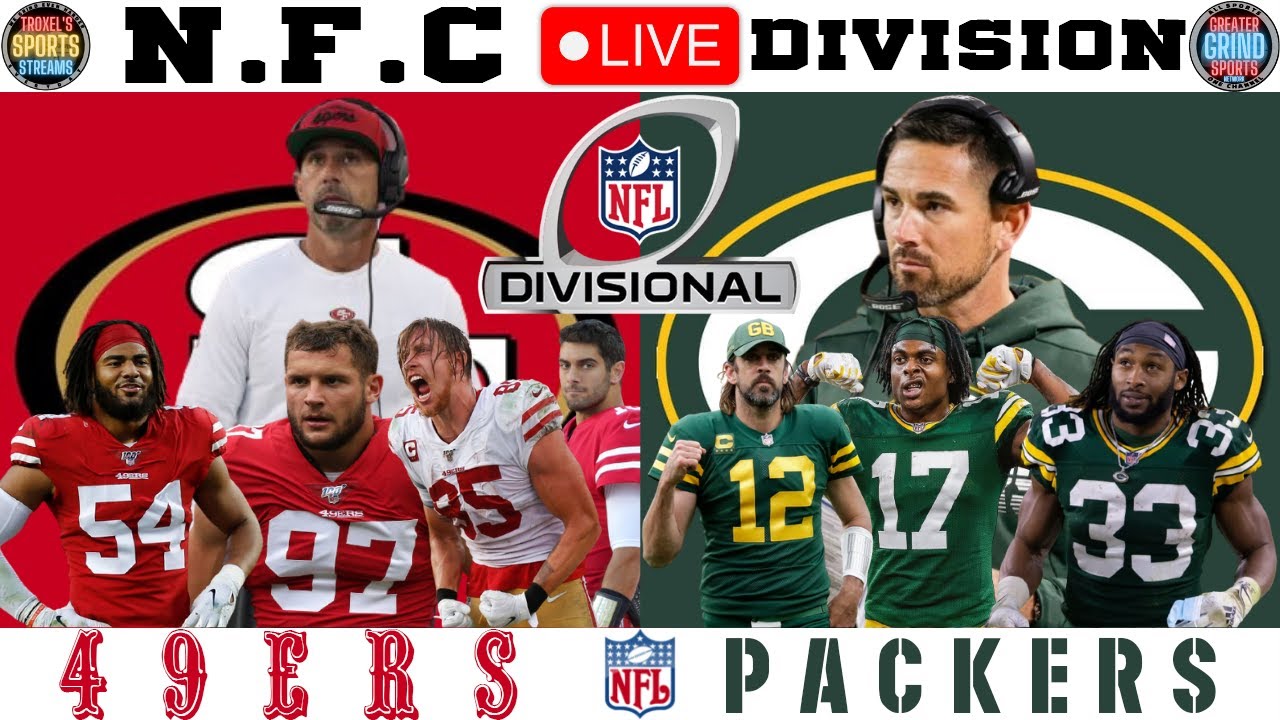 San Francisco 49ers vs Green Bay Packers NFC Divisional Round Live