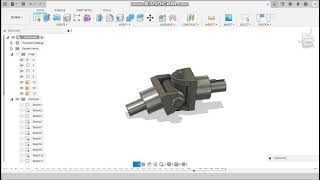 Universal Joint using Fusion 360