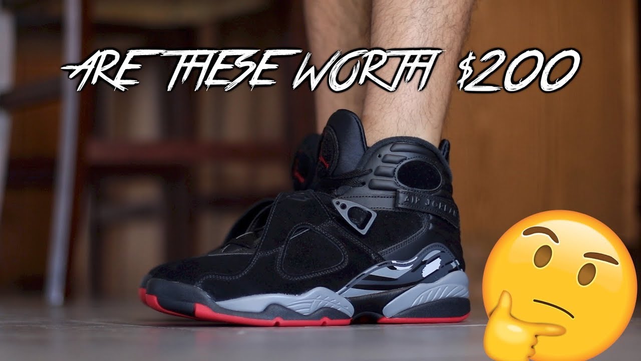 jordan 8 bred on feet jordan 8 bred on feet