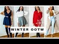 WINTER OUTFITS OF THE WEEK | A WEEK&#39;S WORTH OF OUTFITS