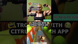 I TROLLED Twitch Streams w/ DIABOLICAL AI! 🤣 #citrusapp #twitch #streamfails #twitchclips #irl