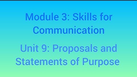 Functional Grammar and Communication in English: Proposals and Statements of Purpose