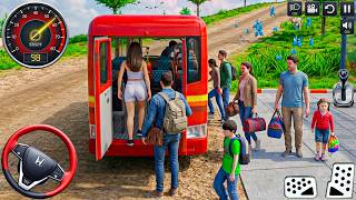 Realistic City Van Driving 3D: Modern Passengers Mini bus offroad driving to city - android gameplay screenshot 4