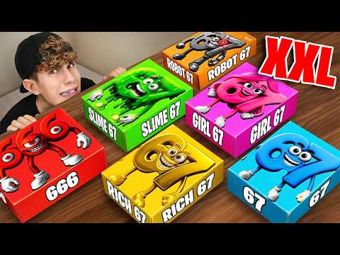 DO NOT OPEN 67 BRAINROT MYSTERY BOXES at 3 AM!!