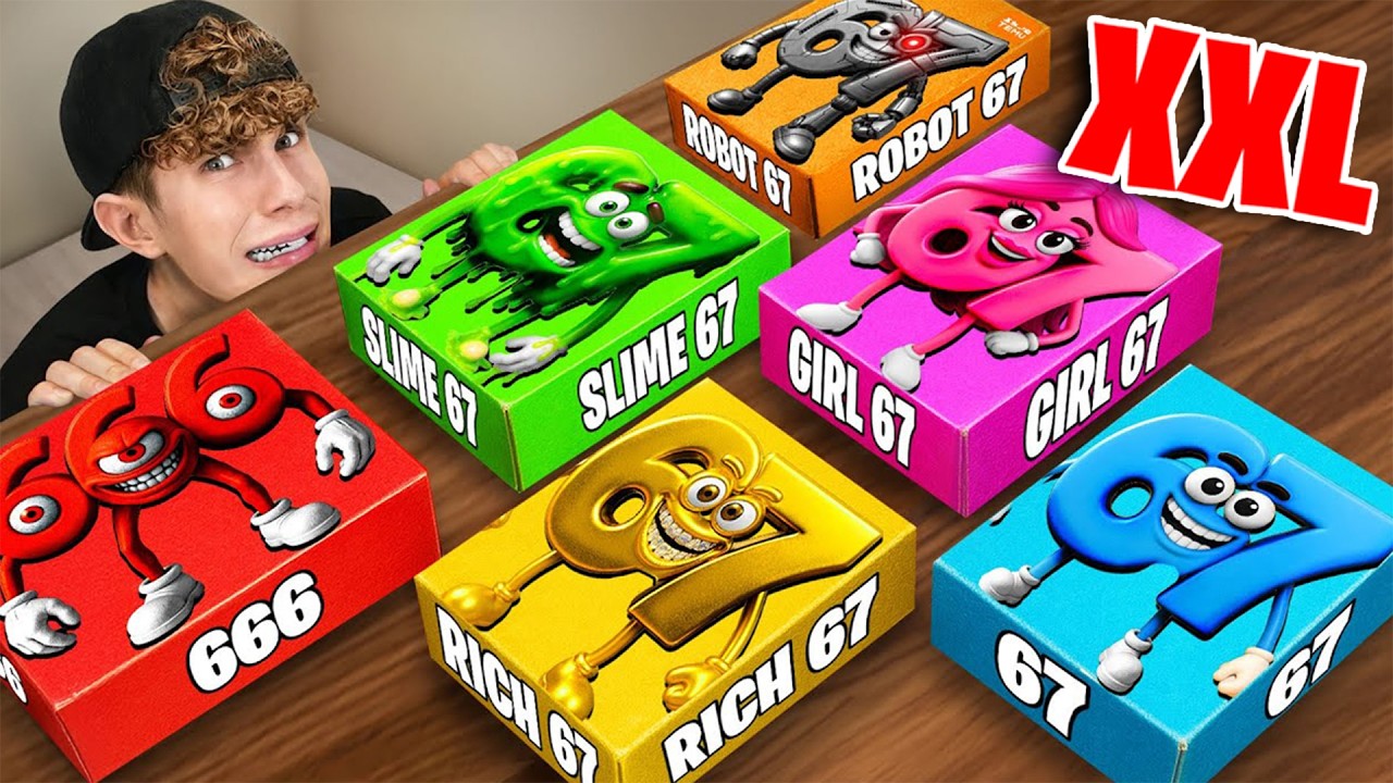 НИКОГДА НЕ ОТКРЫВАЙ 67 BRAINROT МИСТЕРИ-БОКСЫ в 3 ЧАСА НОЧИ!!