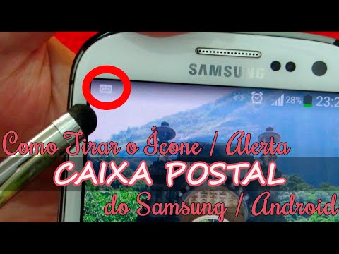 Como Tirar o Ícone/Alerta Caixa Postal do Samsung/Android | Taísa Seeling