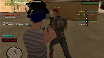 Infection bug on samp zombie apocalypse Sampdm.net (sorry for lag)