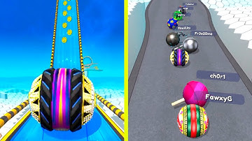 Going Balls Reverse (Super Bonus Level vs Opponents Race) - SpeedRun Update Gameplay (Part 4)