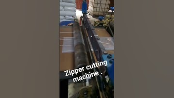 zipper bag cutting machine and extruder machine available complete setup. 03213838696