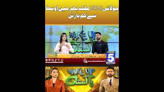 July 2026: Below-Average Rainfall Across Pakistan | Wake Up Pakistan | Channel5Newshd