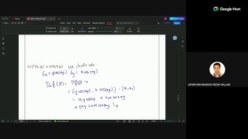 Maths 2 | Multivariable functions and partial derivatives (W9)