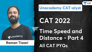 Time Speed and Distance | All CAT PYQs | Part 4 | CAT 2022 | Raman Tiwari