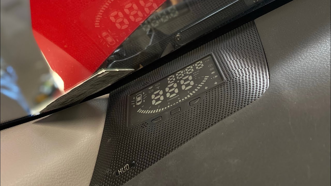 Installing the HRS Heads up display (HUD) on a 2018-2020 Toyota Camry SE (Part 1)