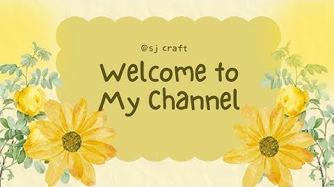 Welcome to my channel ✨🥰.. first video introducing of my channel ....#support #subscribe #mychannel 