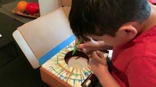 KiwiCo Tinker Crate  - Spin Art Machine fully build  - 8 years old feedback.