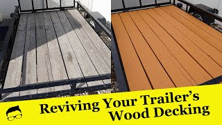 Reviving Your Trailer's Wood Decking