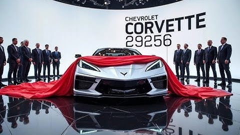 Chevrolet Corvette 2025 – First Look at the Mid-Engine Monster!
