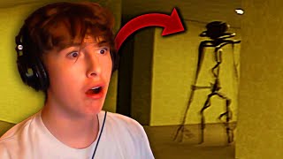 This Guy got HUNTED in the BACKROOMS?! ( Backrooms Found footage )