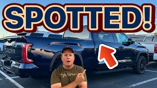 New 2024 Toyota Tundra Package Spotted! At MSRP!