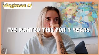 BITTERSWEET UPDATE: I can't believe I am FINALLY doing this 😭😭 #VLOGMAS 11