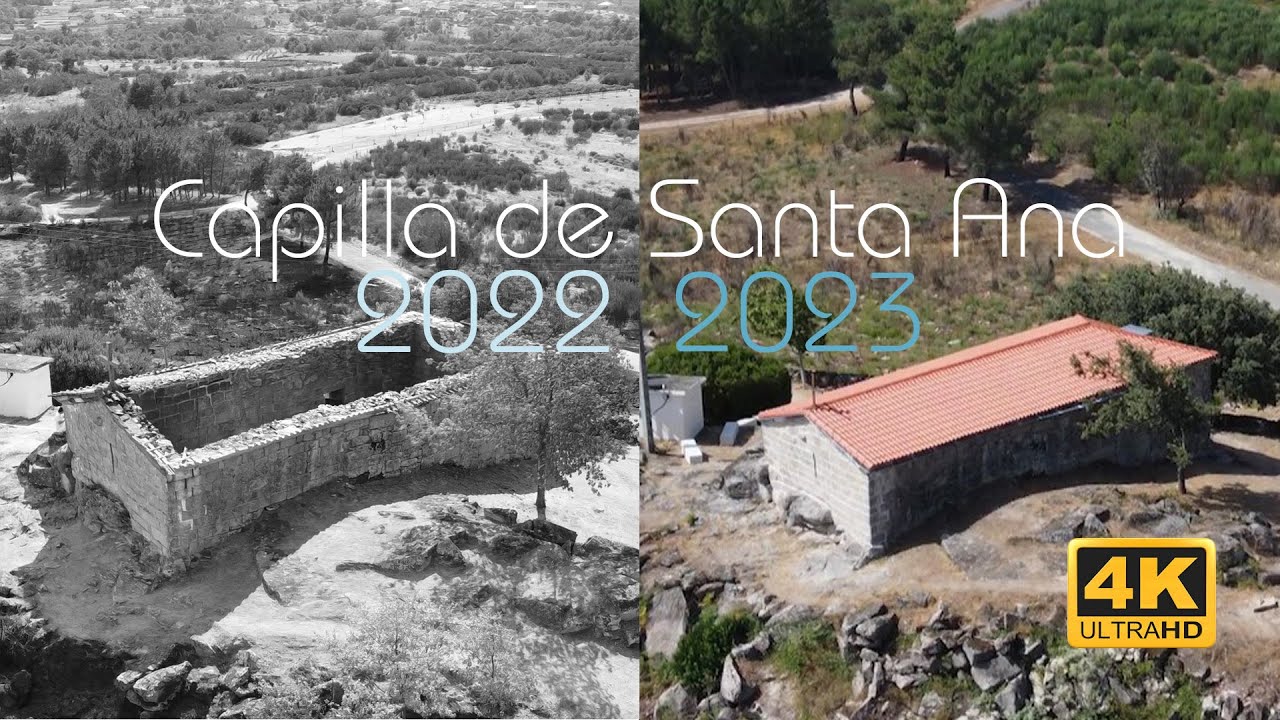 Capilla de Santa Ana 2022 - 2023, Galicia ES | 4K DRON