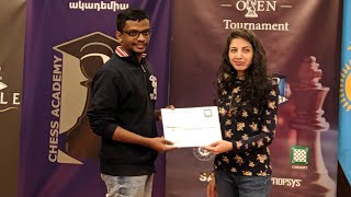 Gm S.l. Narayanan Reaches 2657 Elo, India No.5 Runner-Up At Chessmood Open In Armenia